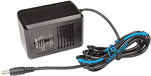 HQRP AC Adapter Compatible with DigiTech RP3 / RP200 / RP300 / S100 / S400 Guitar Multi Effects Pedals, Power Supply Cord