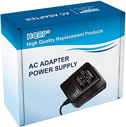 HQRP AC Adapter Compatible with DigiTech RP3 / RP200 / RP300 / S100 / S400 Guitar Multi Effects Pedals, Power Supply Cord