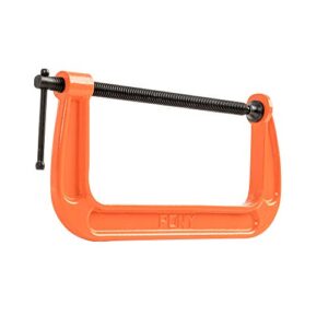 Pony Jorgensen 2680 8-Inch C-Clamp, Orange