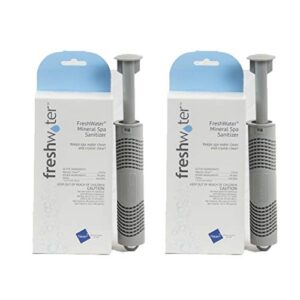 hot spring spas freshwater ag+ continuous silver ion sanitizer 71325 - 2 pack