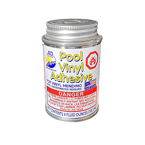 JED Pool Tools 35-245-01 Can Adhesive for Swimming Pool, 4-Ounce