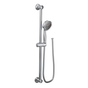 Moen Chrome Eco-Performance Detachable Handheld Showerhead with 69-Inch-Long Hose Featuring 24-Inch Slide Bar, 3668EP