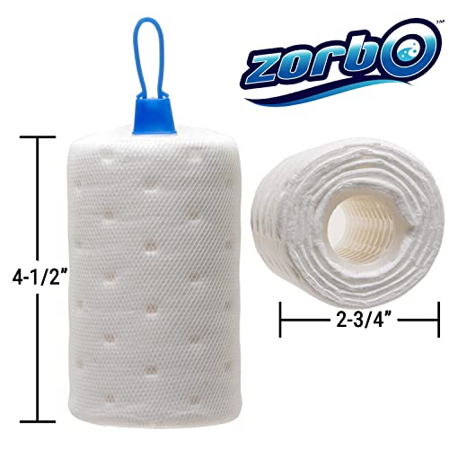 ZorbO Hot Tub Spa & Pool Oil Scum Absorber for Naturally Cleaner Water 2-Pack