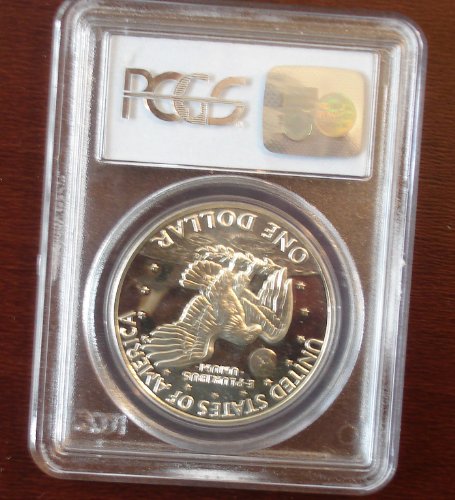 1971S SILVER "IKE" DOLLAR GRADED PR68 DCAM BY PCGS