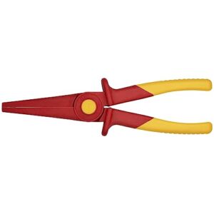 KNIPEX Tools 98 62 02, Flat Nose Plastic Pliers 1000V Insulated