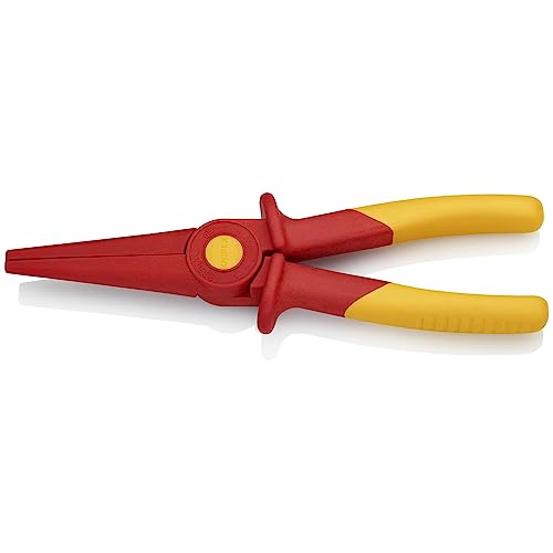 KNIPEX Tools 98 62 02, Flat Nose Plastic Pliers 1000V Insulated