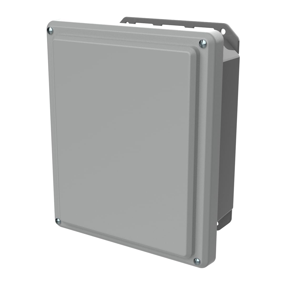 Serpac I342S,TGBG (5.46 x 10.23 x 11.75 in) Polycarbonate IP67 Waterproof UL 508A Plastic Project Junction Box Enclosure with Gray Top Screw Entry Cover and Gray Bottom