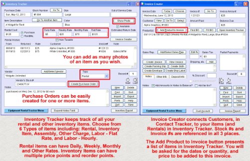 Equipment Rental Tracker Plus [Download]