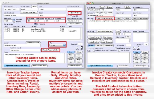 Equipment Rental Tracker Plus for Mac [Download]