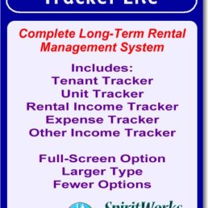 Rental Property Tracker Lite [Download]