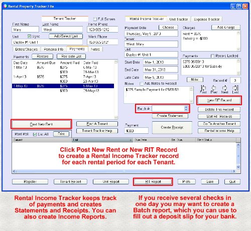 Rental Property Tracker Lite [Download]