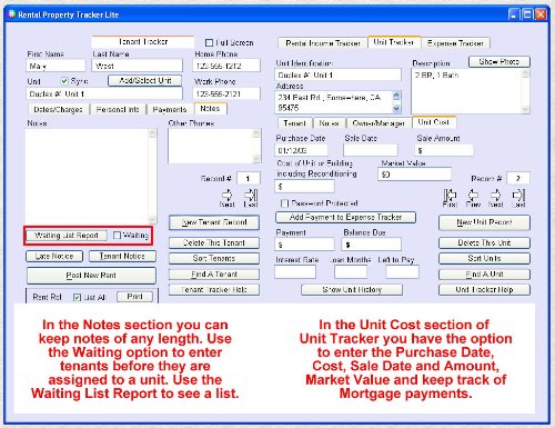 Rental Property Tracker Lite [Download]