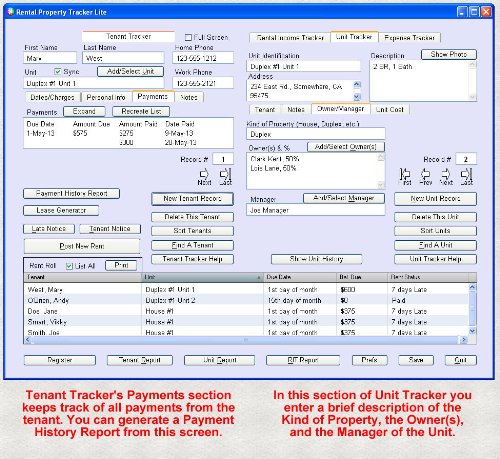 Rental Property Tracker Lite [Download]