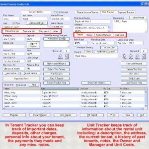 Rental Property Tracker Lite [Download]