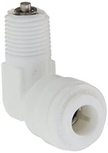 check valve elbow for reverse osmosis (ro) filter systems