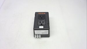weidmuller 6720005421 connector ac power, receptacle, 15a 125v