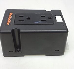 WEIDMULLER 6720005421 Connector AC Power, Receptacle, 15A 125V