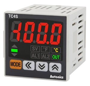 autonics tc4s-14r temperature controller, 4-digit, 100vac to 240vac