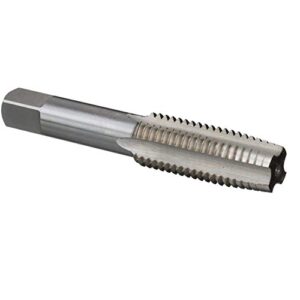 drill america dwtt8x1.25 m8 x 1.25 high speed steel 4 flute taper tap, (pack of 1)