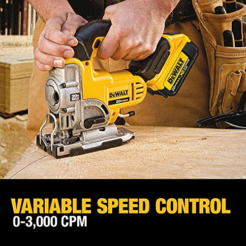 DEWALT 20V MAX Jig Saw, Cordless (DCS331M1)