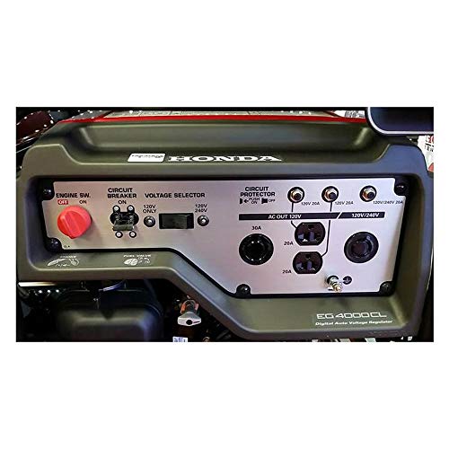 Honda 4,000 Watt Gas Powered Home RV Portable Generator EG4000