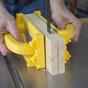 MICROJIG - GRR-RIP BLOCK Smart Pushblock for Router Table, Jointer, and Band Saws