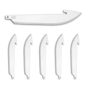 outdoor edge 3.5" razorsafe replacement knife blades, 6 pieces