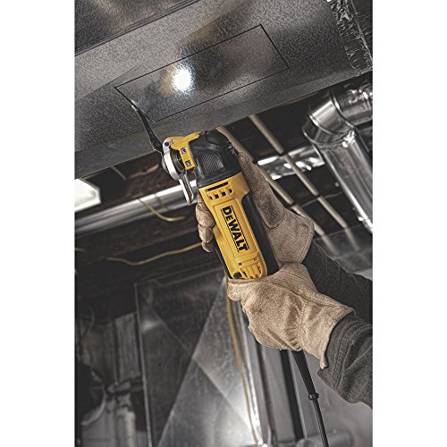 DEWALT Oscillating Tool, 3-Amp, Includes Wood Blades, Sandpaper and Tool Bag, Corded (DWE315K)