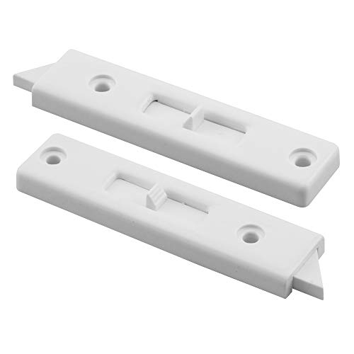 Prime-Line F 2671 2-9/16 In. White Vinyl Window Tilt Latch (Single Pack)