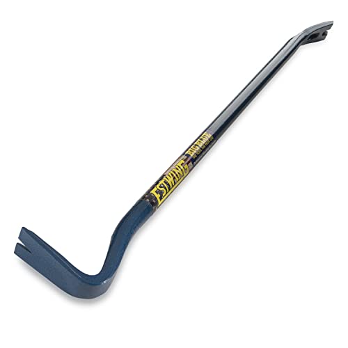 ESTWING Gooseneck Wrecking Bar PRO - 36" Pry Bar with Angled Chisel End & Forged Steel Construction - EWB-36PS