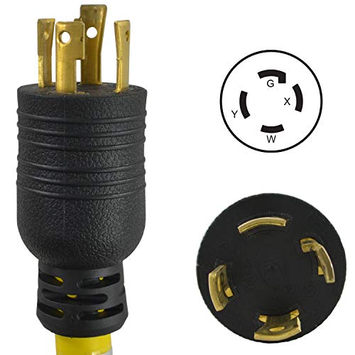 Conntek 20601-040 L14-30 Generator Extension Cord (40 Feet) UL Listed