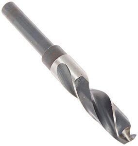 drill america 17/32" reduced shank high speed steel drill bit with 1/2" shank, d/arsd series