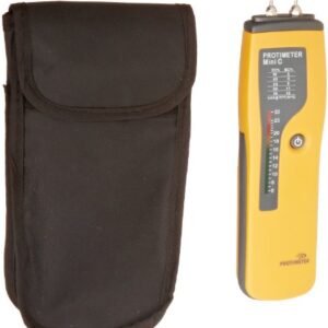 GE Protimeter BLD2001 Mini C Moisture Meter, LED Display, 6 to 30% Range, 7-1/64" Length x 1-29/32" Width x 1.09" Height