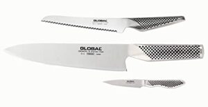 global g-23861, classic 3 piece knife set, stainless steel