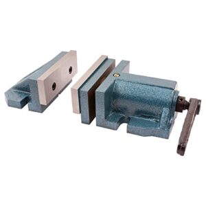 hhip 3900-1726 2 piece quick clamp mill vise, 6" width x 3" depth jaw.375" clamp (pack of 1)