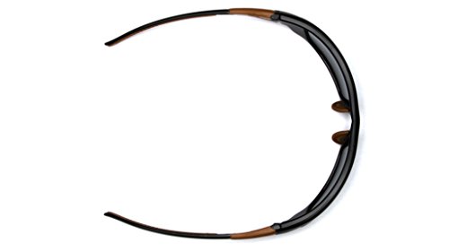 Carhartt Carbondale Safety Sunglasses with Sandstone Bronze Lens Black/tan