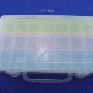 2pcs/lot,Electronic Components Storage Box, 21 lattice/blocks, Large-space,Component Parts Box,22.5135.4cm