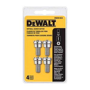 dewalt dw2014c4 drywall screw setter (4-pack)
