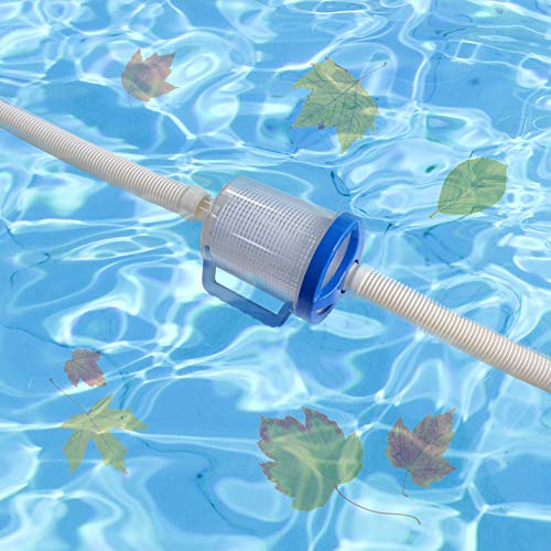 PoolSupplyTown Upgraded W560 Inline Pool Leaf Canister/Leaf Catcher/Leaf Trap with Basket Replace Hayward W560 W530, Zodiac W26705, and Pentair R211084 Pool Cleaner Leaf Canister