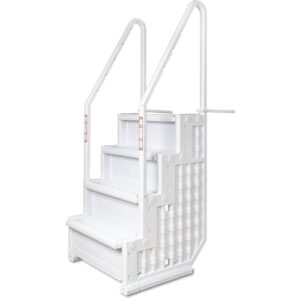 blue torrent easy pool step ladder for above-ground pools