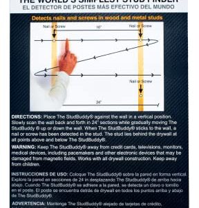 The StudBuddy Magnetic Stud Finder