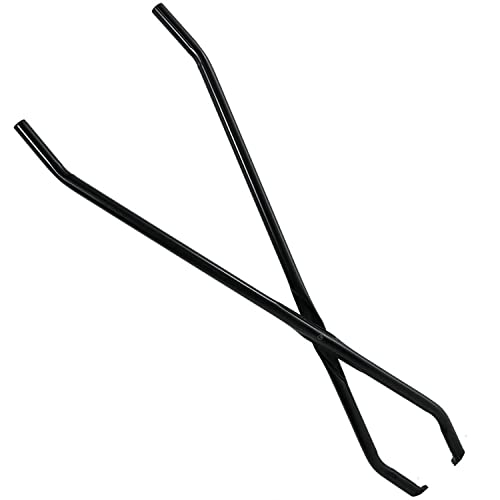 Sunnydaze 40-Inch Log Claw Tongs - Heavy-Duty Metal Outdoor/Indoor Gripping Tool for Wood-Burning Fire Pits