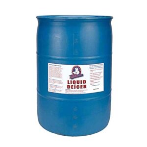 bare ground bg-30d all natural anti-snow liquid de-icer in professional drum, 30 gallons