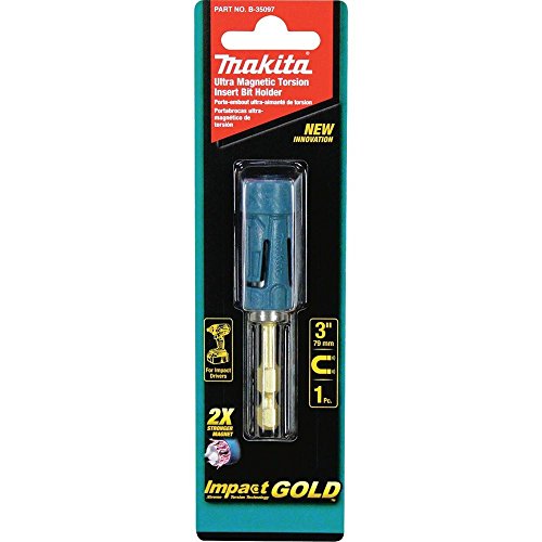 Makita B-35097 Impact Gold Ultra-Magnetic Torsion Insert Bit Holder