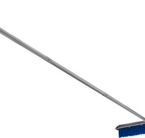 SPARTA Sweep Complete Floor Sweep with Squeegee for Catering, Buffets, Restaurants, Stainless Steel, 24 Inches, Blue, (Pack of 6)