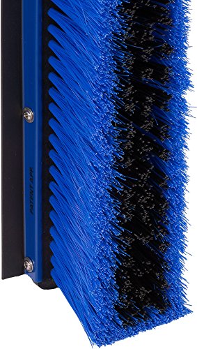 SPARTA Sweep Complete Floor Sweep with Squeegee for Catering, Buffets, Restaurants, Stainless Steel, 24 Inches, Blue, (Pack of 6)