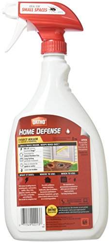 Ortho 0196410 Home Defense MAX Insect Killer Spray for Indoor and Home Perimeter, 24-Ounce (Ant, Roach, Spider, Stinkbug & Centipede Killer)(2Pack)