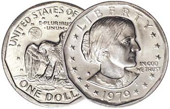 1979 S Single Type 1 Susan B. Anthony Dollar Proof US Mint