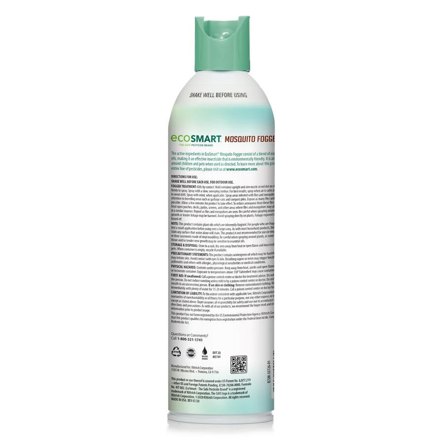 EcoSmart Mosquito Fogger 14oz. (2 PACK)