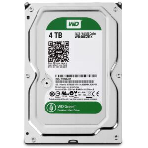 WD40EZRX Western Digital 4TB Internal Hard Drive IntelliPower 64MB Cache SATA 6.0Gb